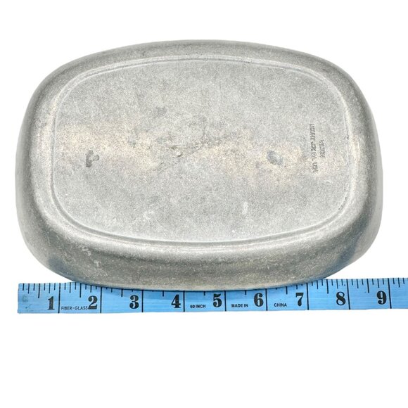 Vintage Wilton Metal Tray Bless This House Metal Serving Dish Decorative Tray - Picture 5 of 6